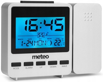 ЧАСЫ С ПРОЕКТОРОМ БУДИЛЬНИК DCF МЕТЕОСТАНЦИЯ