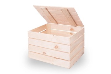 Деревянные коробки с коробкой куба