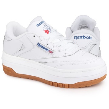 Buty sneakersy damskie Reebok CLUB C EXTRA WHITE