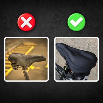 ГЕЛЕВОЙ ЧЕХОЛ SHOCKING Cushion ВЕЛОСИПЕДНЫЙ ЧЕХОЛ ВЕЛОСИПЕДНОЕ СЕДЛО