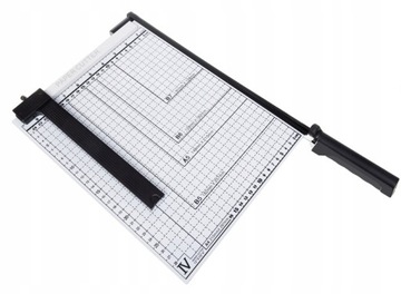GILOTYNA DO PAPIERU NOŻOWA FORMAT OD A4-B7 METALOWA,WYTRZYMAŁA,REGULOWANA