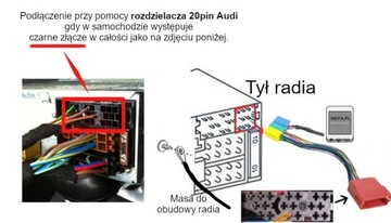 Moduł Bluetooth AUDI Concert Chorus Symphony RNS-D