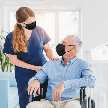 Маска защитная 3-х слойная 100 шт.