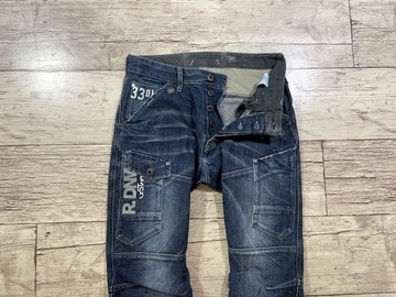 G-STAR RAW Spodnie Męskie Jeans IDEAŁ W33 L32 pas 86 cm