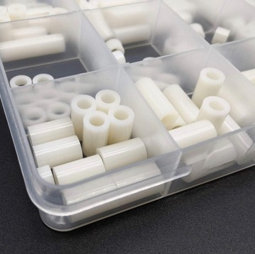 ПРОСТАВКА ИЗ НЕЙЛОНА АБС M3 M4 НАБОР ИЗ 200 ШТ.