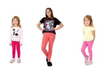 ДЕТСКИЕ ЛЕГИНГИ ИЗ ХЛОПКА, МИКС ЦВЕТОВ