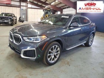 BMW X6 G06 2020 BMW X6 2020, 3.0L, 4x4, porysowany lakier