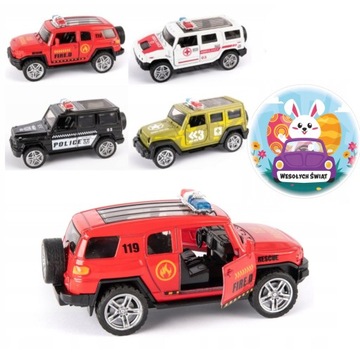 Автомобиль Металлический Автомобиль Джип Скорая Помощь Полиция Подарок на День Детей
