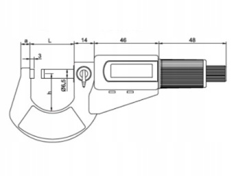 Accud Digital Micrometer 25-50/0,001 мм 312-002-03