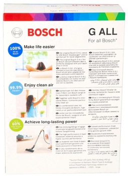 Мешки для пылесоса Bosch G ALL 8 шт.