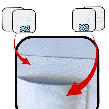 Крыша, водонепроницаемое покрытие павильона, антрацит, 299 см х 299 см.