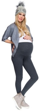 Legginsy CIĄŻOWE jesienno-zimowe bawełniane XL/42