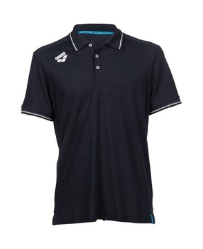 Хлопковая рубашка-поло унисекс Arena Team Poloshirt Solid Navy R.S