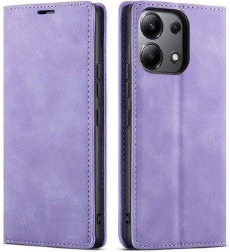 ЧЕХОЛ ИЗ МАГНИТНОЙ КОЖИ ОВЕЦЫ ДЛЯ XIAOMI REDMI ПРИМЕЧАНИЕ 13 4G + СТЕКЛО