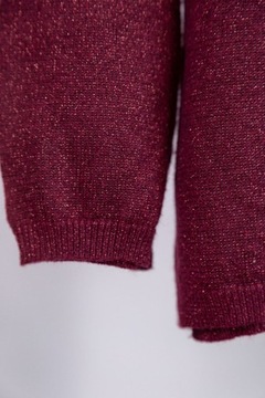 New Look sweterek błyszczący S 36 8 elegancki
