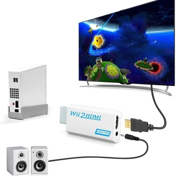 АДАПТЕР-ПРЕОБРАЗОВАТЕЛЬ Wii в HDMI 1080p АДАПТЕР ДЛЯ КОНСОЛИ