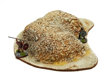 Góra 01 wzgórze pustynne gry bitewne stół diorama