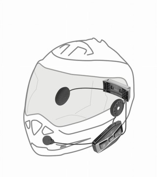 Домофон UNITE U-COM16 MESH для мотоциклетного домофона