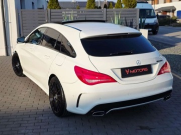 Mercedes CLA C117 Shooting Brake Facelifting 1.5 180 d 109KM 2017 Mercedes-Benz CLA AMG Line___BiXenon LED Skora Alcantara Kamera Panorama A, zdjęcie 14