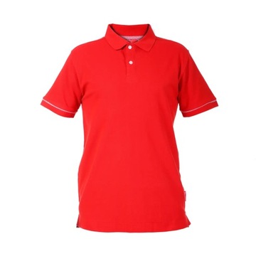Koszulka polo, 220g/m², czerwona, S LAHTI PRO (L4030701)