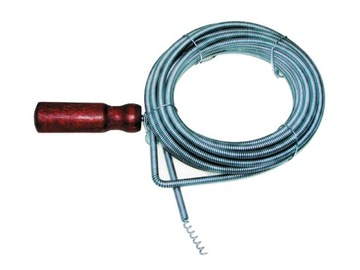 SPIRALA KANALIZACYJNA OCYNKOWANA 7 MM, 5M