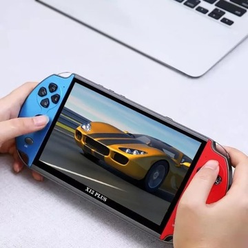 ПОРТАТИВНАЯ КОНСОЛЬ X12plus для 1000+ ИГР РЕТРО 7-ДЮЙМОВЫЙ ЭМУЛЯТОР ТВ-ИГР