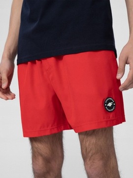 KĄPIELÓWKI 4F MĘSKIE SPODENKI SZORTY KĄPIELOWE NA BASEN SPORTOWE r. S