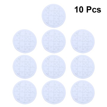 PUZZLE DLA DZIECI PUSTE ZABAWKI EDUKACYJNE KOLOROWANIE TABLICY RYSOWANIE OK
