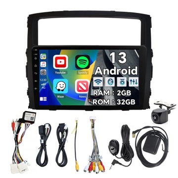 Android GPS RADIO 2DIN Mitsubishi Pajero 4 Pajero4 2006-2014