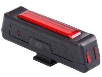 ЗАДНЯЯ ВЕЛОСИПЕДНАЯ ФОНАРЬ ЗАДНЯЯ USB СВЕТОДИОДНАЯ ЛАМПА COB 100лм ДЛЯ ВЕЛОСИПЕДА ПОД СЕДЛО USB