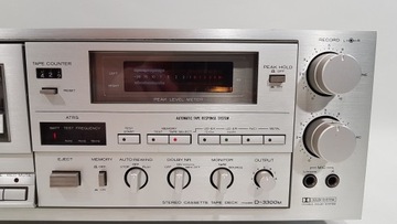 Видеомагнитофон HITACHI D-3300M / 3 ГОЛОВКИ / 2 РОЛИКА / D.DRIVE / AUDIOSHOCK