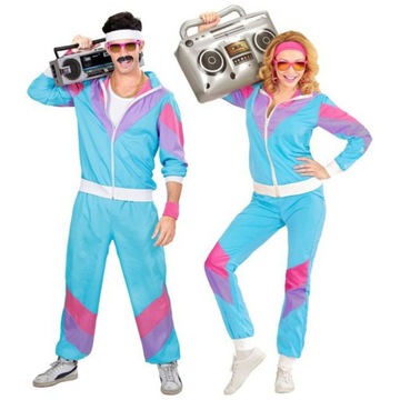 STRÓJ SPORTOWCA DRESA DRES Z LAT 70 80 DRESIARZ LATA 80 DISCO KARNAWAŁ BAL