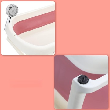 СКЛАДНАЯ ДЕТСКАЯ ВАННОЧКА С ЖК-ТЕРМОМЕТРОМ ДЛЯ НОВОРОЖДЕННЫХ ВСТАВОК