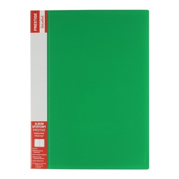 TECZKA A4 CLEAR BOOK 100 KOSZULEK PATIO ZIELONA