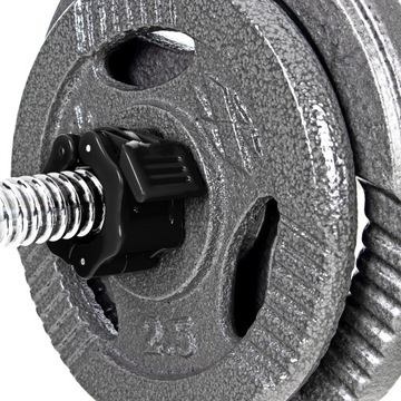 Зажимы-защелки на шею 25мм, комплект из 2-х замков САПФИР