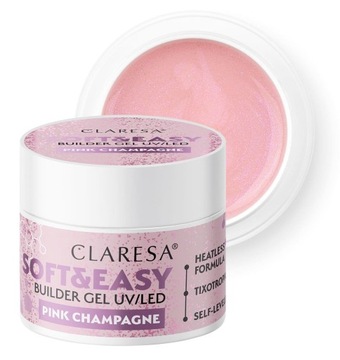 CLARESA SOFT & EASY СТРОИТЕЛЬНЫЙ ГЕЛЬ С ТИКСОТРОПНЫМ ЦВЕТОМ НА ВЫБОР 12 г