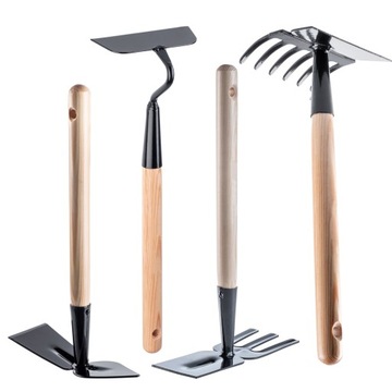 ZESTAW NARZĘDZI OGRODOWYCH MOTYCZKA OGRODOWA GRABKI PAZURKI DO OGRODU KADAX