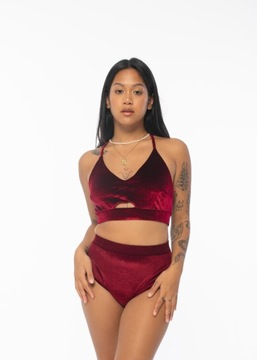 Top do tańca pole dance Rev Activ z wycięciem XS