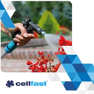 Pistolet Zraszający Zraszacz Ogrodowy Do Podlewania Węża Cellfast 2 Funkcje