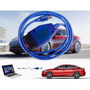 ИНТЕРФЕЙСНЫЙ КАБЕЛЬ VAG COM KKL VW SEAT AUDI SKODA CD