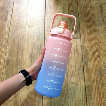 БУТЫЛКА ДЛЯ ВОДЫ БУТЫЛКА С ИЗМЕРЕНИЕМ GYM FITNESS 2л БЕЗ БФА