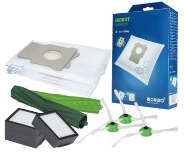Zestaw Szczotki Filtry Worki do iRobot Roomba I7