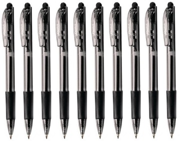 Długopis automatyczny czarny Pentel BK417 x 10 sztuk