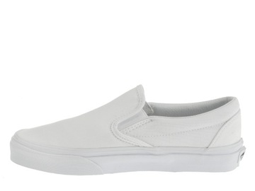 Buty Tenisówki Vans Classic Slip-On Białe (39)