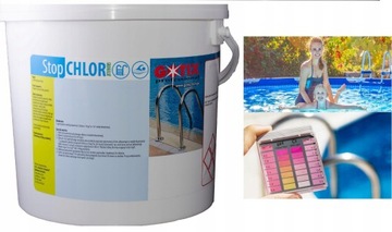 ANTYCHLOR DO BASENU STOPCHLOR - TIOSIARCZAN 5KG GOTIX + PORADNIK