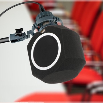 Акустический фильтр экрана микрофона открыт