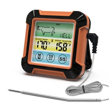 Digital Meat Thermometer With Long Probe Upgraded