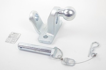 БУКСИРОВОЧНЫЙ КРЮК ШАРИКОВЫЙ СО ШТИФТОМ КРЮКА С ПРОЙМОЙ