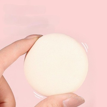 Puszek gąbka do pudru makijażu miękki do aplikacji puszek kosmetyczny