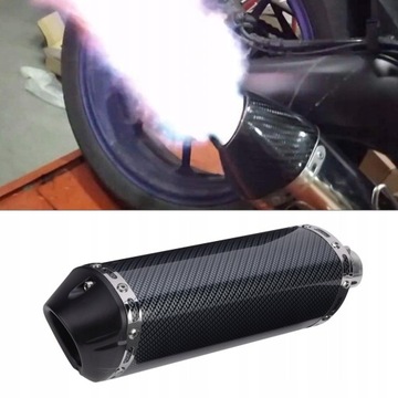 38-миллиметровый глушитель из углеродного волокна для